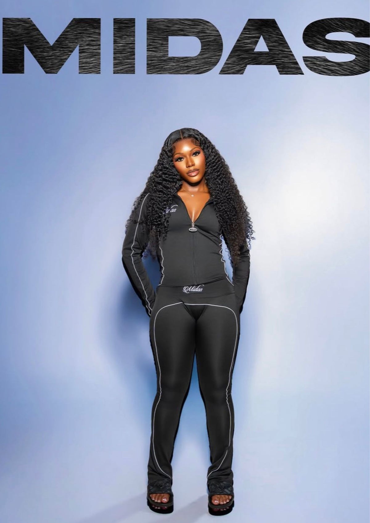 Noir Essence sophisticated statement fashion piece