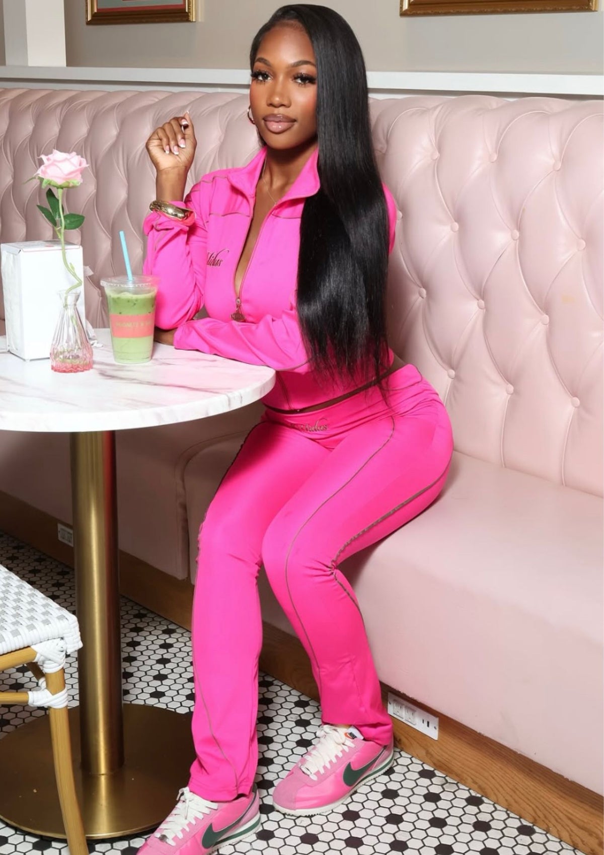 Pink Armor premium women’s fashion look
