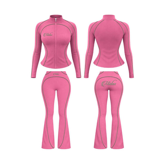 Pink Armor stylish statement outfit
