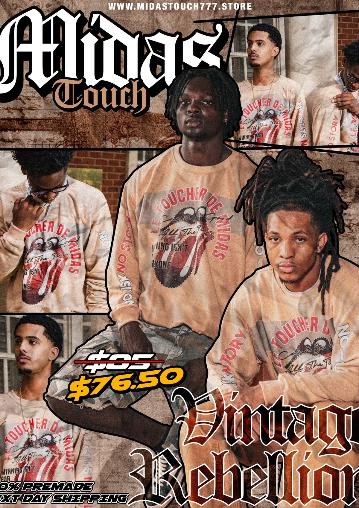Vintage Rebellion premium vintage style clothing